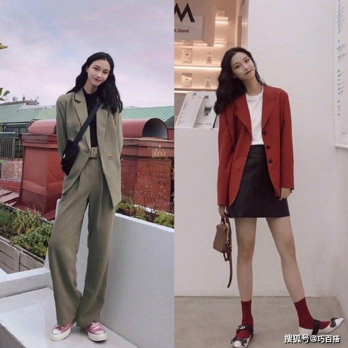 典款式搭配流行设计演绎秋季时髦范儿亚游ag电玩时尚“出街”搭配！用经(图4)